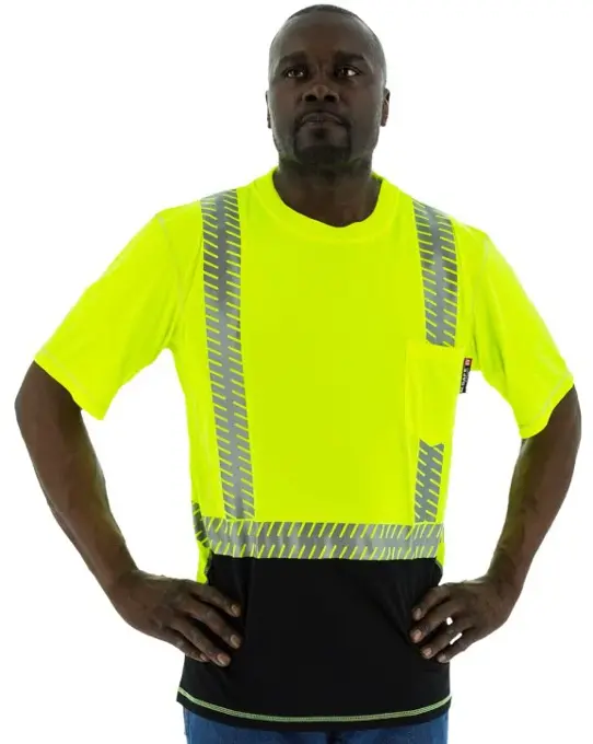 Snag Resistant Shirt with Reflective Chainsaw - 75-5217-8: click to enlarge