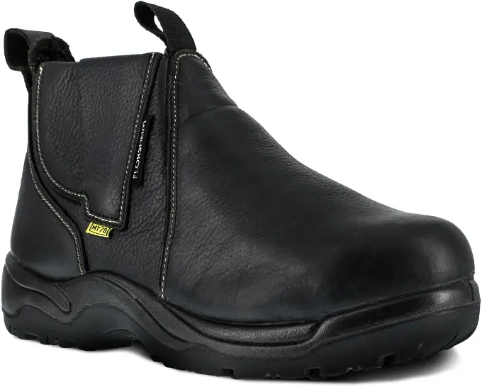 Hercules Men's Black 6 in Quick Release Work Boot with CushGuard™ - FE690: click to enlarge