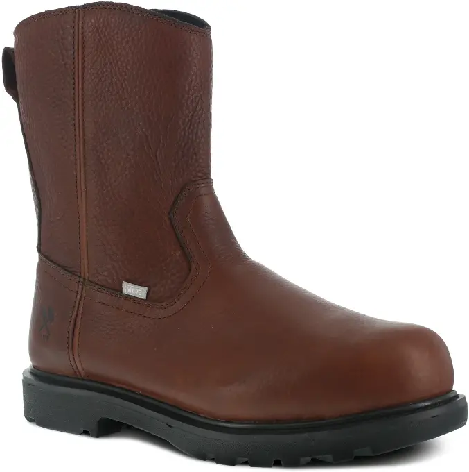 Hauler Men's Brown 10 in. Waterproof Work Boot - IA0195: click to enlarge