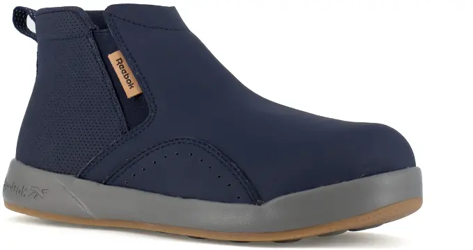 Ever Road 3.0 DMX Work Slip-On - Navy and Grey - RB259: click to enlarge