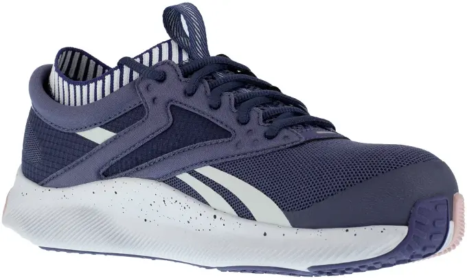 HIIT TR Work Shoe - Blue and Pink - RB481: click to enlarge