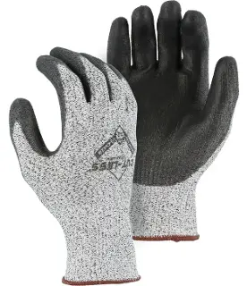 Cut-Less Korplex Glove with Polyurethane Palm, 13g, ANSI A2 35-1305