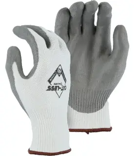 Cut-Less Korplex Glove with Polyurethane Palm, 13g, ANSI A2 35-1306
