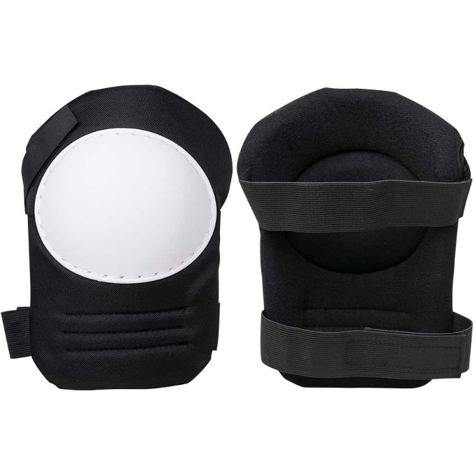 Durawear™ Heavy Duty Hard Plastic Cap Knee Pads - 1921: click to enlarge