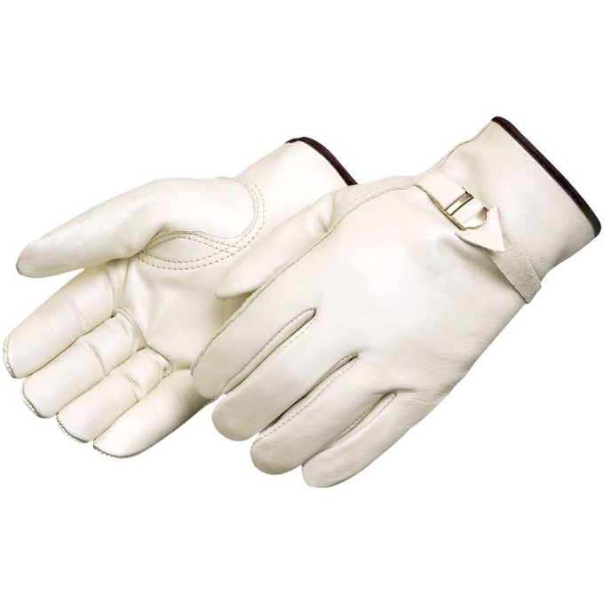 Premium Grain Cowhide Driver with Leather Pull Strap - 6114: click to enlarge