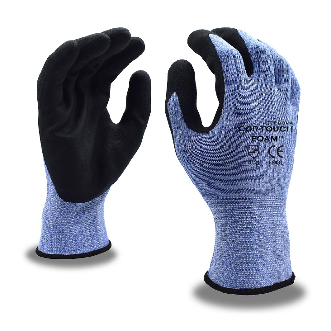 Cor-Touch Foam™, Microfoam Nitrile Coating, - 6893: click to enlarge