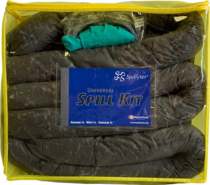 Spilfyter Universal Zipper Bag Spill Kit: click to enlarge