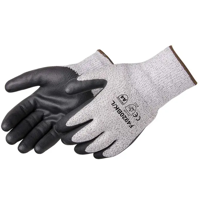 Z-GRIP® Black Foam Nitrile Palm Coated - F4920BK: click to enlarge