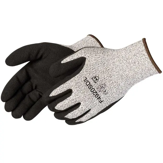 Z-GRIP® Black Sandy Foam Nitrile Palm Coated - F4920SD: click to enlarge