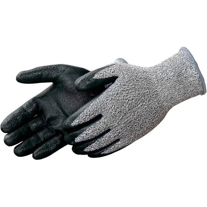 X-GRIP® Black Foam Nitrile Palm Coated - F4930BK: click to enlarge