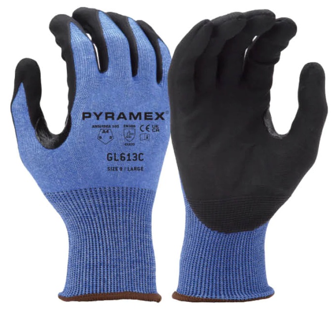 Pyramex Micro-Foam Nitrile GL613C: click to enlarge