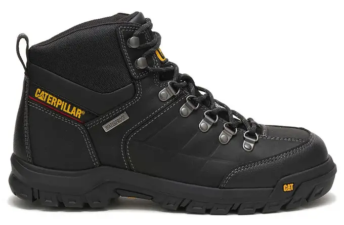 Cat's Men's Threshold Waterproof Steel Toe Work Boot Black P90936: click to enlarge