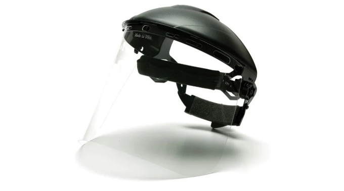 Polyethylene Face Shield - S1010: click to enlarge