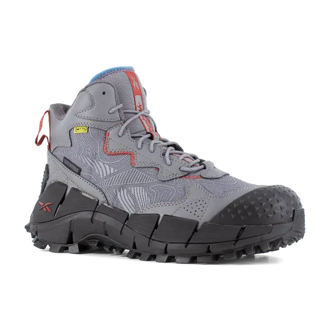 Zig Kinetica Edge II Work Gray, Black, and Red RB3021: click to enlarge