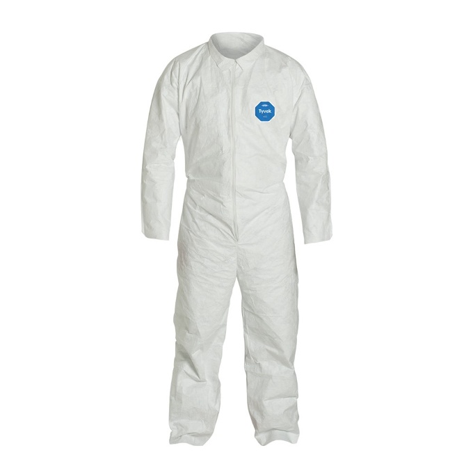 Tyvek® Coveralls with Open Elastic Wrist and Ankles - TY120S: click to enlarge