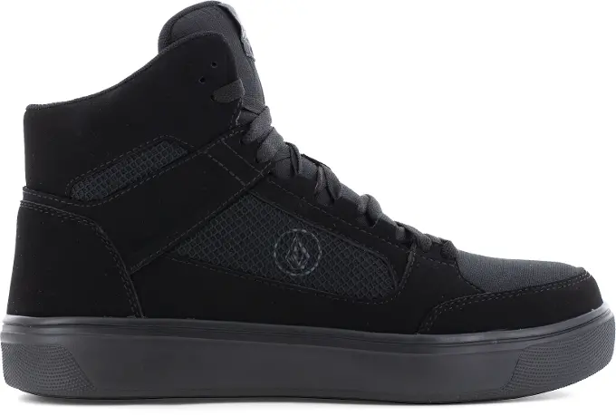 Evolve Skate Inspired Work High Top Black VM30244F : click to enlarge