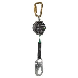 Latitude Pro 7' Single Web SRL-P: Carabiner, Snap Hook - 018-5004