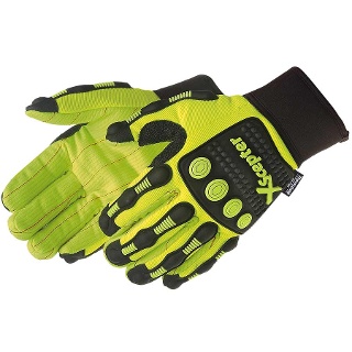 Daybreaker® Xscepter® Hi Vis Cotton Cord Impact Resistant Gloves - 0958
