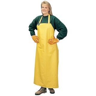 Durawear™ Yellow PVC/Polyester Apron - 1328