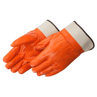 PVC Coated Chemical Supported Gloves - 2520