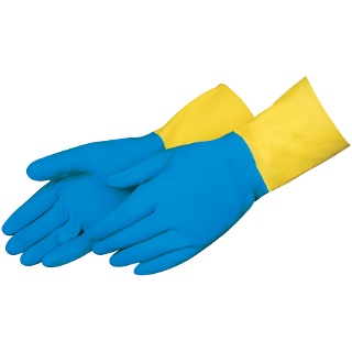 Unsupported Neoprene/Latex Chemical Resistant Gloves - 2570SP