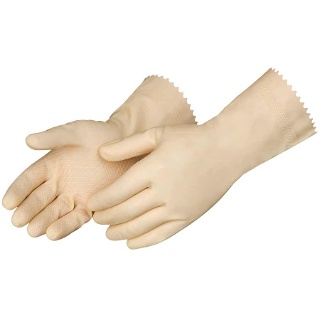 Latex Chemical Unsupported Gloves - 2880SL