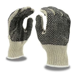 Machine Knit, Double-Sided, PVC Dots, Medium Weight - 3855