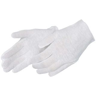 Light Weight Lisle Inspector Textile Gloves - 4401