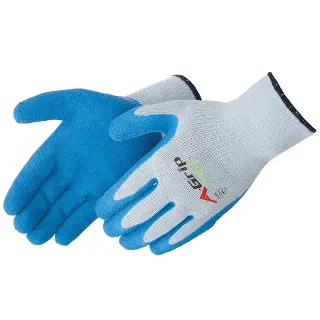 A-GRIP® Premium Textured Blue Latex Palm Coated - 4700