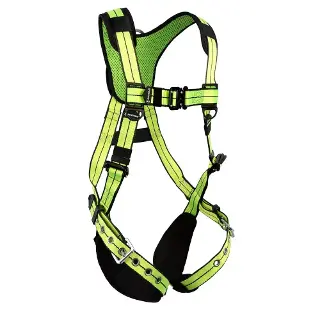PRO+ Full Body Harness: 1D, QC Chest, TB Legs - FS-FLEX185