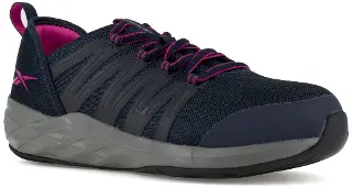 Astroride Work Shoe - Dark Navy and Purple - RB308