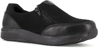 truStride Work Women's Black Slip-On Work Oxford - RK500