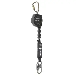 Latitude HD 10' Single Cable SRL-P: Carabiner, Snap Hook - SW8008-10