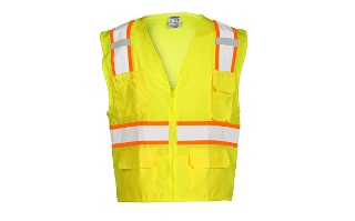 Solid Front with Mesh Back Vest - 1163