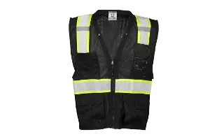Enhanced Visibility Multi Pocket Mesh Vest - B100
