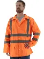 High Visibility Waterproof Rain Jacket, ANSI 3, R 75-1351