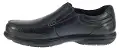 Loedin Men's Black Slip-On Oxford - FS2020