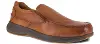 Bayside Men's Cognac Slip-On Boat Shoe - FS2325