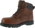 Hauler Men's Brown 6 in Waterproof Work Boot - IA0160