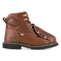 Groundbreaker Men's Brown 6" Work Boot with External Met Guard - IA5017