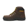 Cat's Men's Outline Steel Toe Work Boot Seal Brown P90803