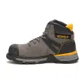 Cat's Men's Excavator Superlite Waterproof Carbon Composite Toe Work Boot Pewter P91197