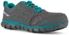 Sublite Cushion Work Shoe - Grey and Turquoise - RB045