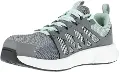 Fusion Flexweave Work Shoe - Grey and Mint Green - RB316