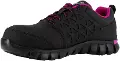 Sublite Cushion Work Shoe - Black and Pink - RB491