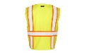 Solid Front with Mesh Back Vest - 1163
