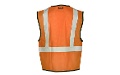 Single Pocket Zipper Mesh Vest - Economy - 1520