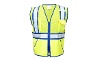 Reflective Color Contrast Vest - 1598